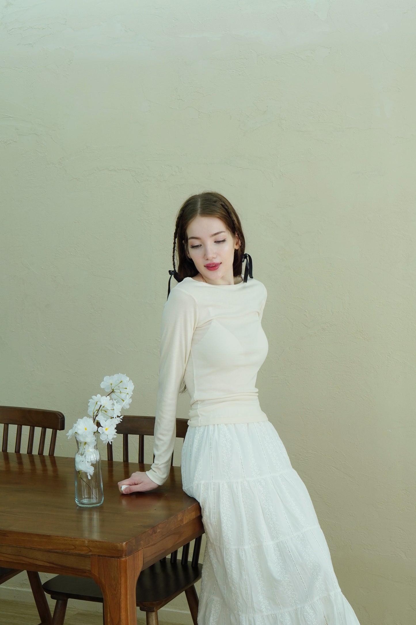 Yellow Long-sleeve Knit