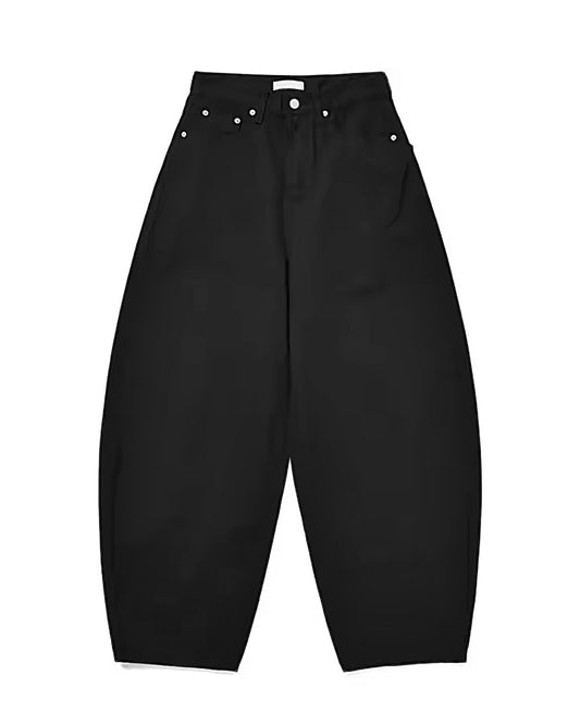 Black Oversized Jeans